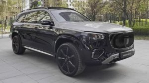 Новый Maybach GLS 600 Night Series 2025 — звук, интерьер и экстерьер