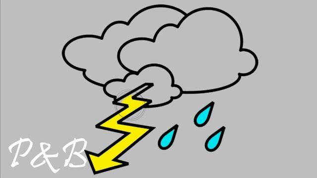 fast drawing lightning | быстрый рисунок молнии | schnelles Zeichnen von Blitzen смотреть онлайн