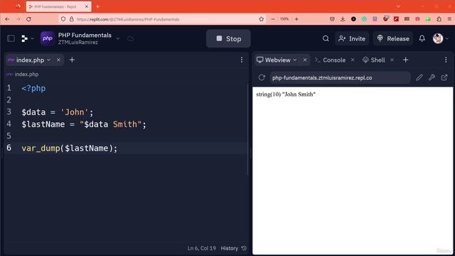 16 - String Data Type смотреть онлайн