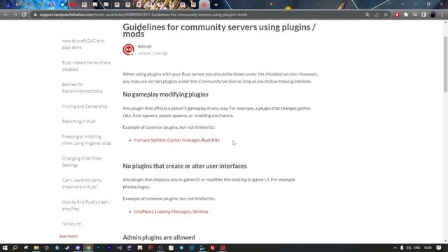Сервер Rust : Как остаться в сообществе и не попасть в мо? смотреть онлайн