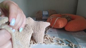 МК по вязанию подушки для путешествий крючком