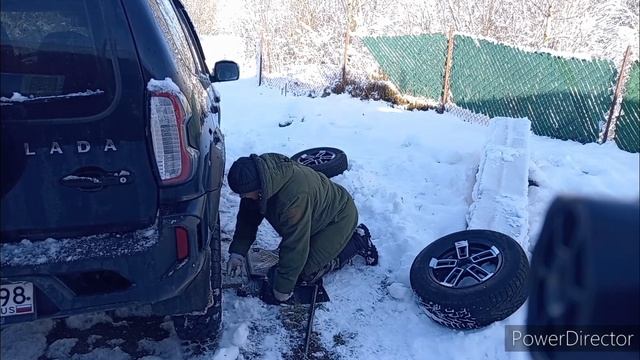Лада Нива Тревел ///Поменял колеса #ниватревел #ладанив