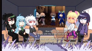 The kid at the back gacha's reaction to the fanfic «your hands» on crowe [Eng/Рус]