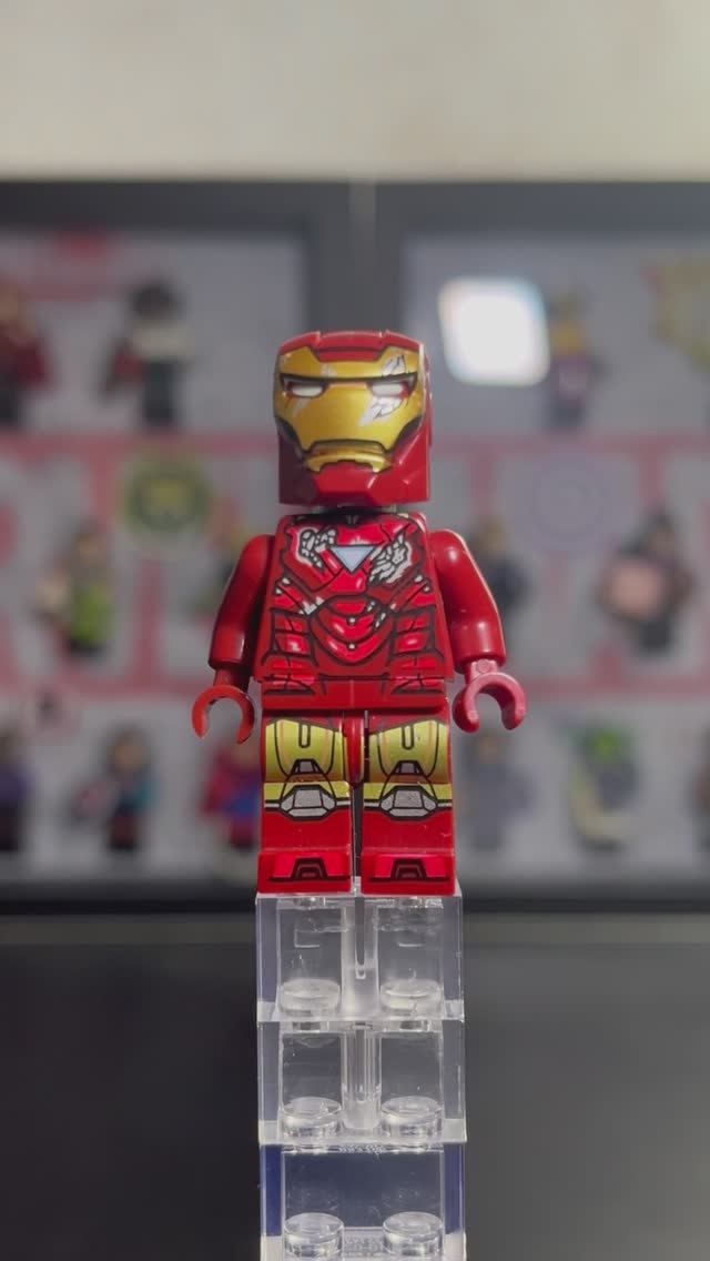 💭My collection of Lego Marvel minifigures (Iron Man Mark 6) №65 смотреть онлайн
