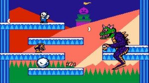 НАКАНУНЕ НОВОГО ГОДА | Snow Bros | Прохождение на Денди (Nes, F