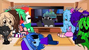 Реакция мира денди на них 2 часть! #гача #мирденди #реак?