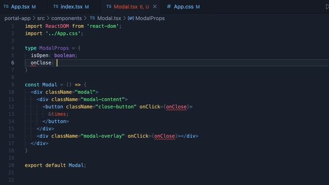 Модальные окна в React, Portals, CreatePortal
