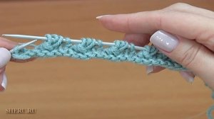 Узоры спицами - звездочки. Урок 34