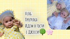 Vlog: Прогулка🌳/ Идём в гости с Джесси🌸