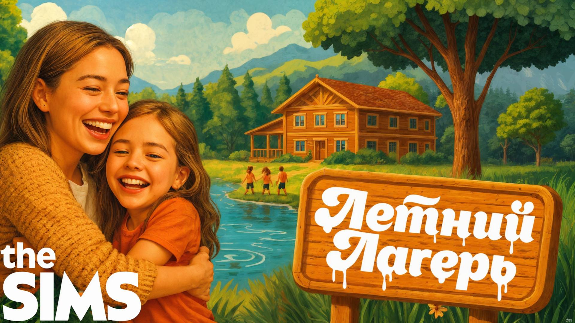 ЛЕТНИЙ ЛАГЕРЬ В СИМС ☀️ РАЗВЛЕЧЕНИЕ ДЕТЕЙ ☀️ В SIMS 4 смотреть онлайн