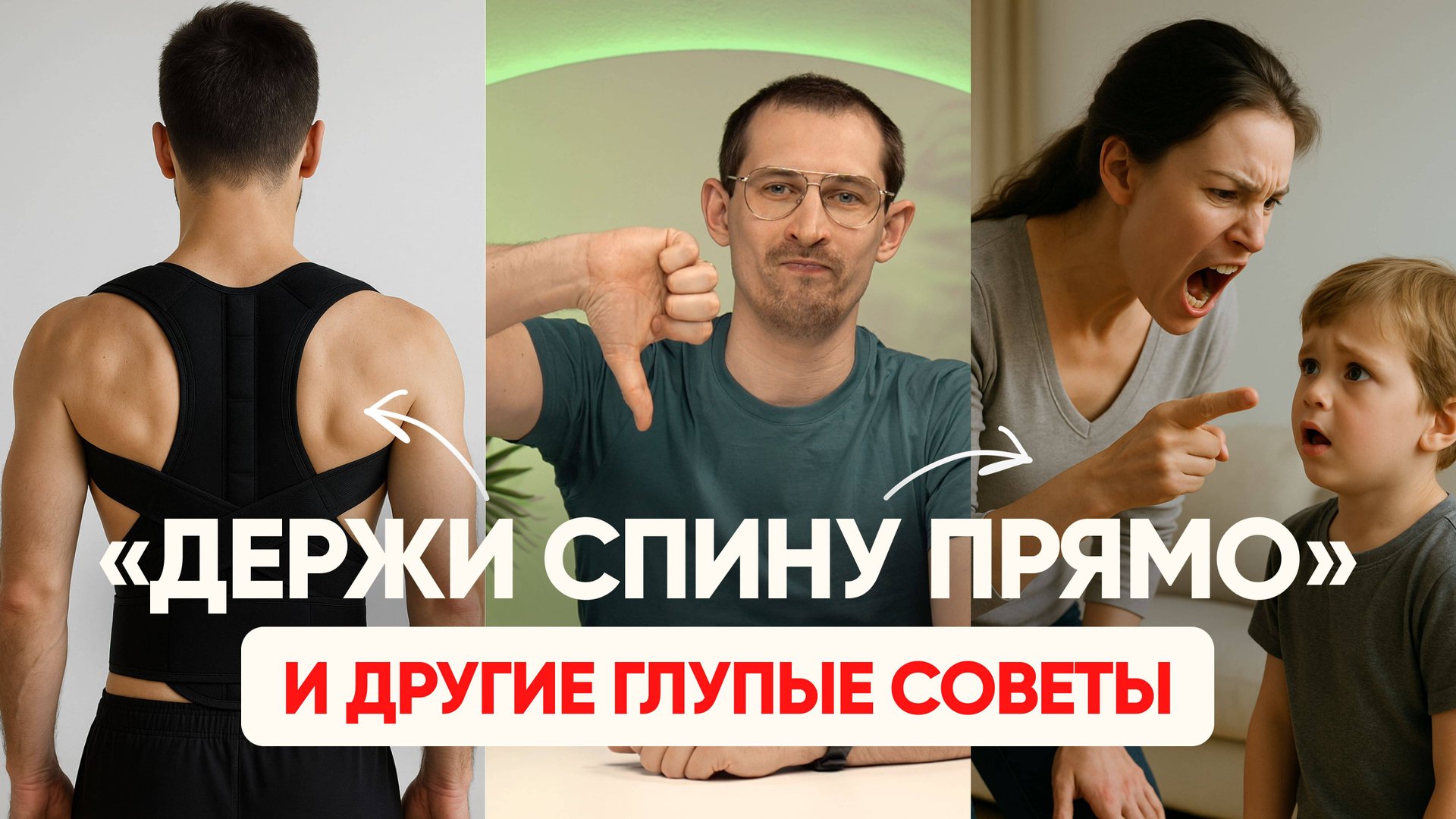 5 МИФОВ ОБ ОСАНКЕ, В КОТОРЫЕ ВСЕ ВЕРЯТ | Как ты портишь себе спину «правильными» советами