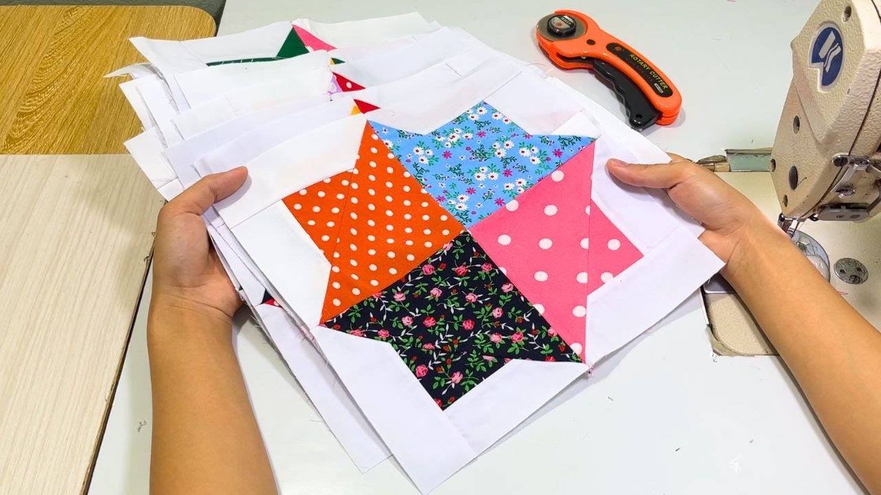 Как превратить 100 маленьких лоскутков ткани в свое любимое лоскутное одеяло! смотреть онлайн