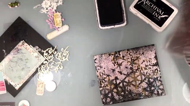 Открытка "Смейся громче" - Mixed Media Card "Laugh more loudly" - Tutorial смотреть онлайн