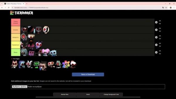 ТИР ЛИСТ ВСЕХ ТВИСТЕДОВ В DANDYS WORLD
