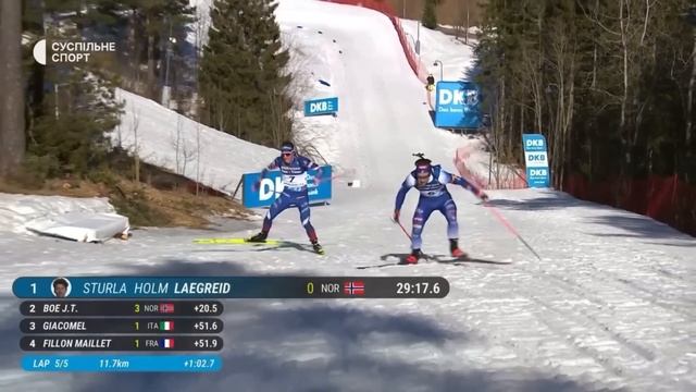 Біатлон. Кубок Світу 2024/25. Гонка переслідування. Чолов? смотреть онлайн