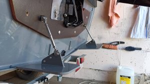 Тест транцевых плит, отдых на воде.