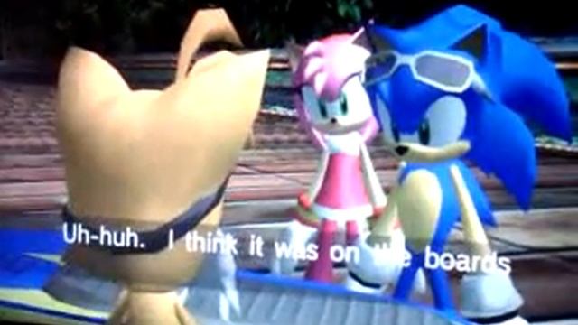 Sonic Riders с Мишай и Яриком