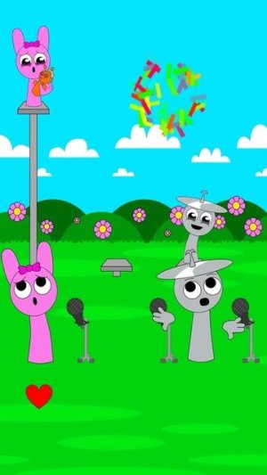 Помогите Спрунки спасти своих малышей.#sprunki #animation