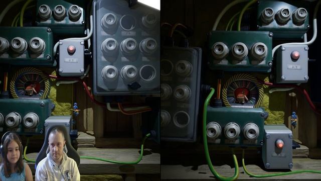 Пытаемся с дочуркой играть в It Takes Two #1