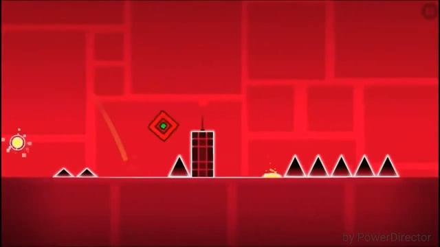 Прохождение игры Geometry Dash. Четвертый уровень смотреть онлайн