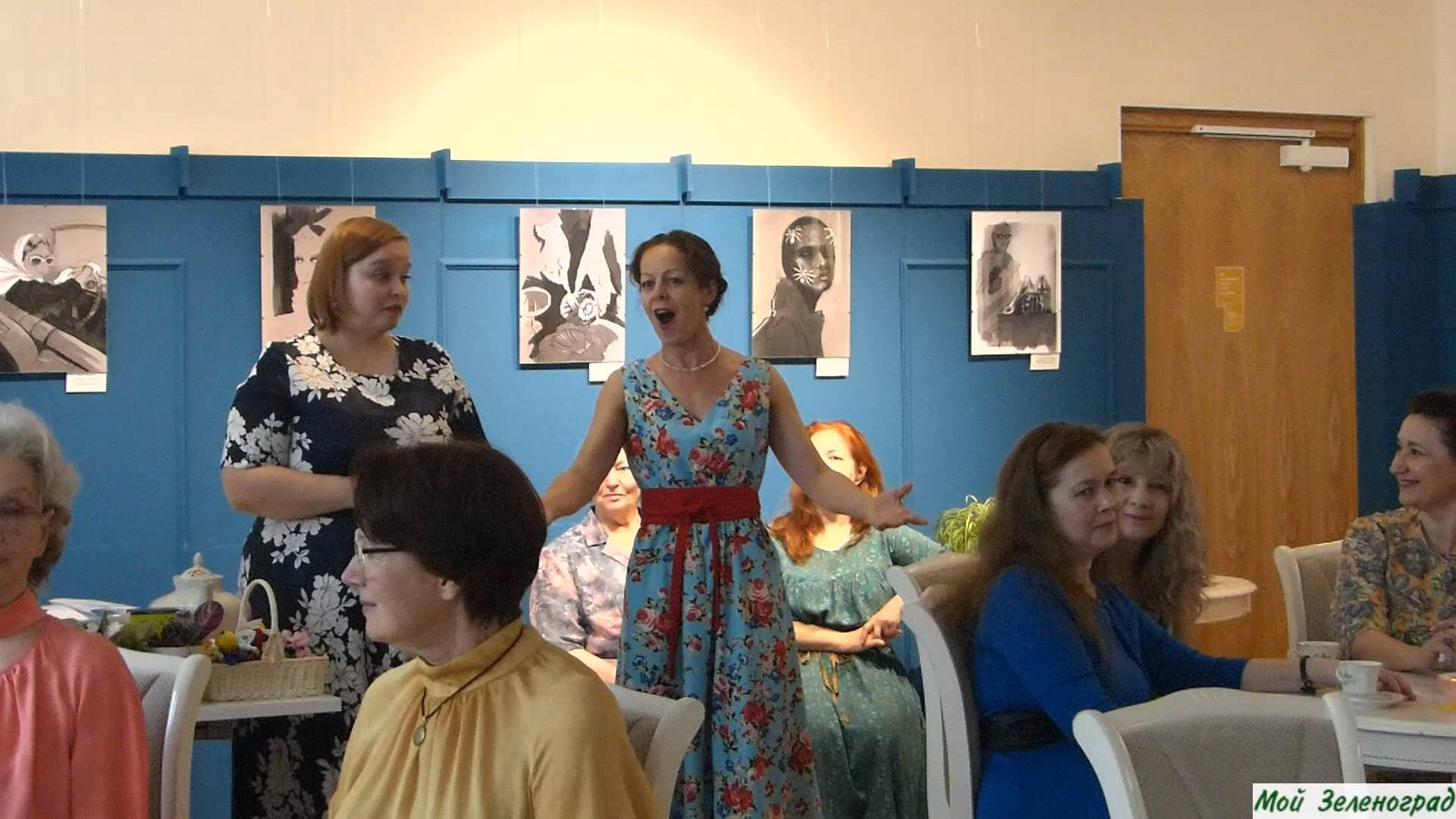 Чайная «По тропе воспоминаний». Концертная постановка вокальной студии «Cantiamo» смотреть онлайн