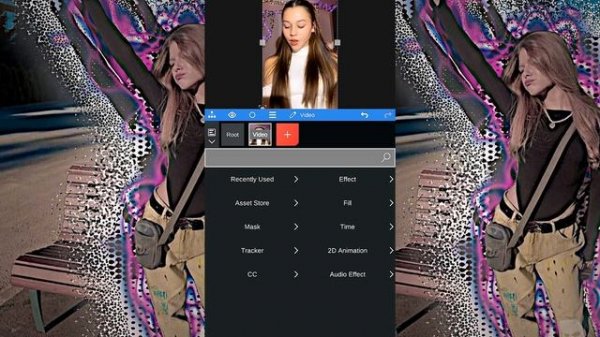 туториал на резкость в node Video