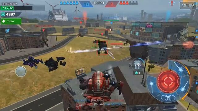 War Robots - Тестовый сервер 5.8.0 (719) (2 бой)