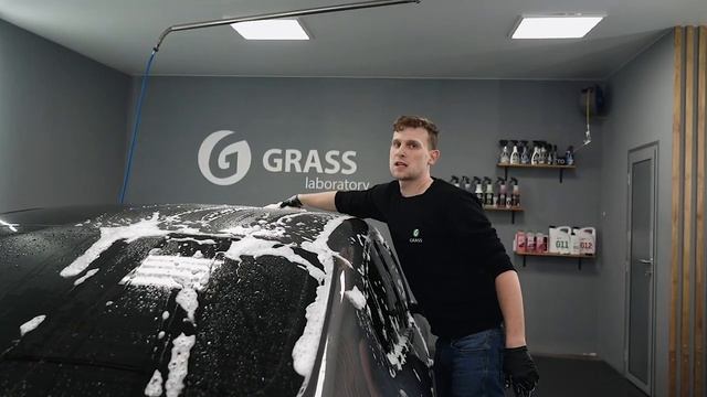 Правильная мойка автомобиля. Рассказываем технологию мойки! _ GRASS AUTO смотреть онлайн