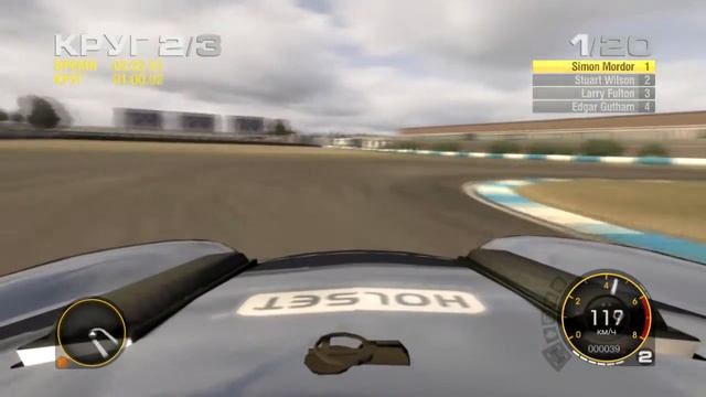 Race Driver GRID #34 Firestone TVR Showdown, Донингтон-Парк, Трасса Гран-при смотреть онлайн