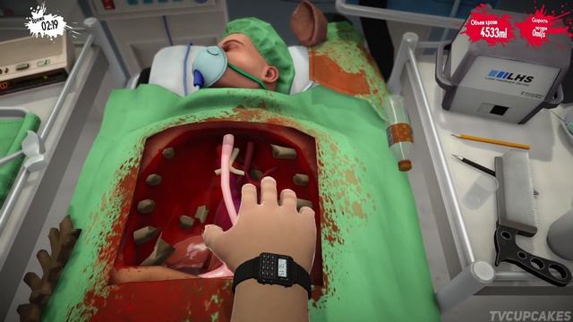 Surgeon Simulator - Прохождение #1 (Пересадка сердца, Хирургия)