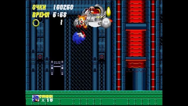 Соник 2 / Sonic The Hedgehog 2 Победа над всеми видами босса