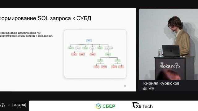 Кирилл Курдюков — Интеграция распределенных SQL-храни? смотреть онлайн