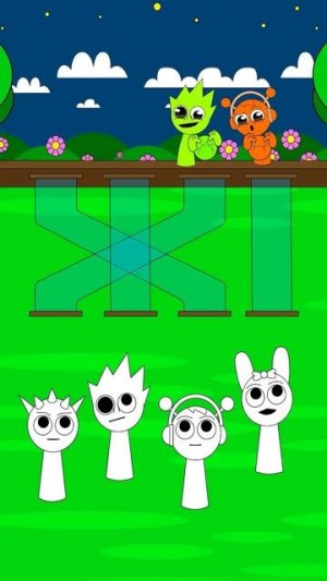 НОВАЯ задача по смешиванию цветов Sprunki -  Incredibox Sprunki  #sprunki  #animation