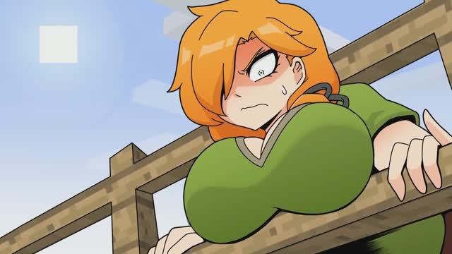 Стив, я застряла - Майнкрафт анимация смотреть онлайн