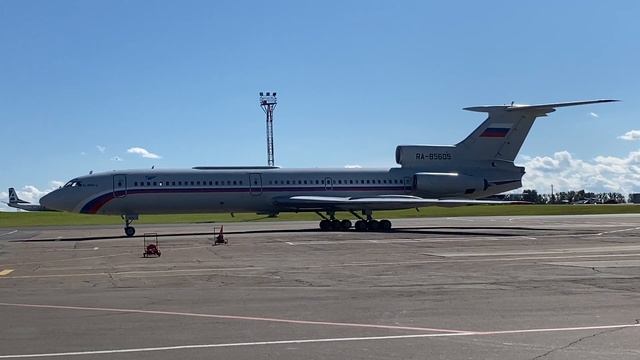 Ту 154 Б 2, запуск двигателей. Давно забытый прекраснейш? смотреть онлайн