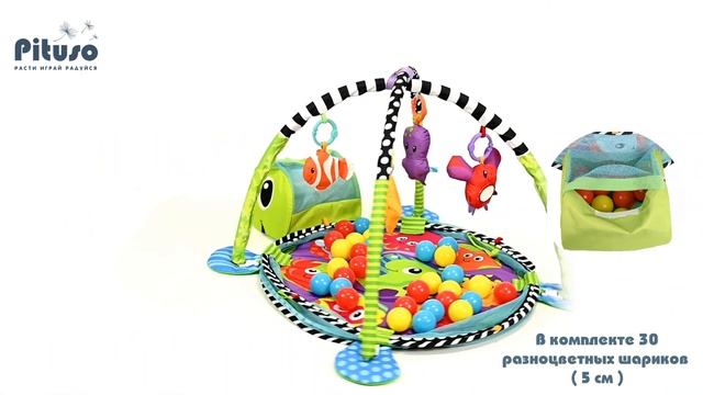 Развивающий коврик Черепашка смотреть онлайн