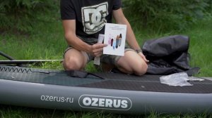 Обзор на туринговый Сапборд OZERUS 12.6 / Сравнение с сапбо?