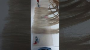Лентирование Биопротеиновых волос на прессе . HairKOVA . в?