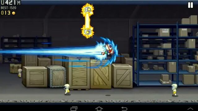 Обзор игры Jetpack Joyride смотреть онлайн