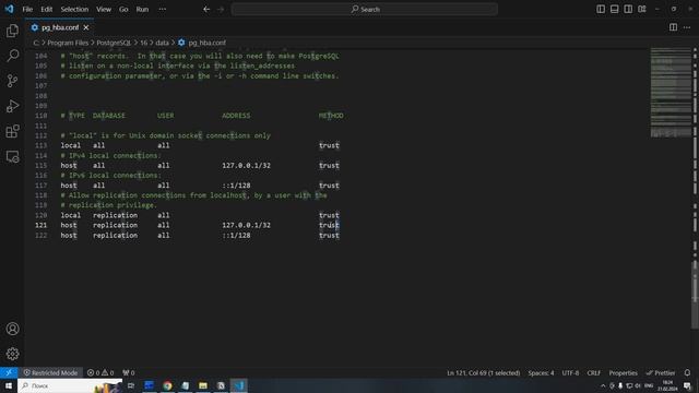Как изменить пароль в postgresql, psql если забыли. Самый лёгк смотреть онлайн