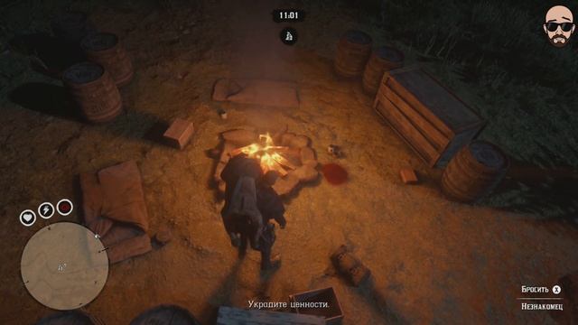 Ищем ценности в лагере. Red Dead Redemption 2 #rdr2 смотреть онлайн