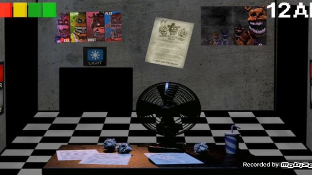 Кошмары атакуют! Три ночи в игре Five nights at nightmares