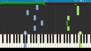 Валентин Стрыкало - Наше лето (Яхта, парус) - Пианино