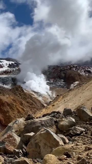 Вулкан на камчатке смотреть онлайн