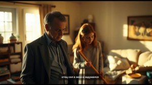 Богатый отец находит свою дочь в слезах, убирающей дом