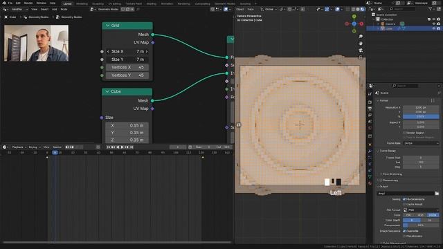 САМЫЙ ПРОСТОЙ УРОК ПО GEOMETRY NODES | Set Position Node смотреть онлайн