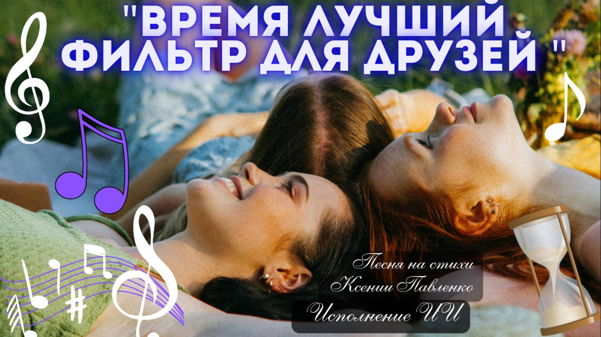 "Время лучший фильтр для друзей " песня на стихи Ксении Павленко смотреть онлайн