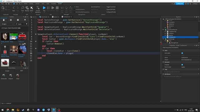 Как сделать меню для выбора машины в Roblox Studio // Скрипты в Roblox Studio — Code it! смотреть онлайн