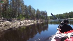 Сплав на байдарке по реке Керженец от Рустая до иванов