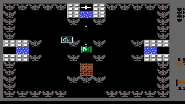Kaput By Nemesis_c (Battle City Hack) (NES, 1985) Уровень 12